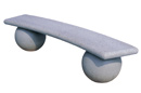 Precast Concrete Sphere Bench