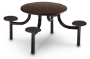 Madera� Laminate Tables with 4 Fixed Seats