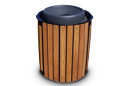 Township Trash Receptacle with Dome Top | 32 Gallon