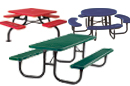Thermoplastic Coated Picnic Tables