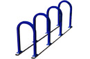 Square 'U' Racks on Rails Bike Racks