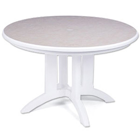 US243104, Aquaba 48" Round Resin Table