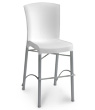 Synthetic Wicker Barstool | Aluminum Legs