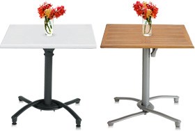 32" Table Tops with Aluminum Base 200