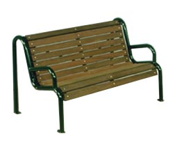 UW4BS-P Bench with Tubular Frame