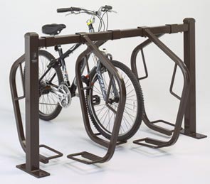 Model VAN-DBL-5-P | The Vanguard Bike Security Rack