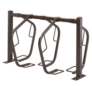 Model VAN-DBL-5-SF-P | Vanguard� Bike Rack