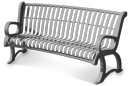 Vintage Curved Bench | Premier Style