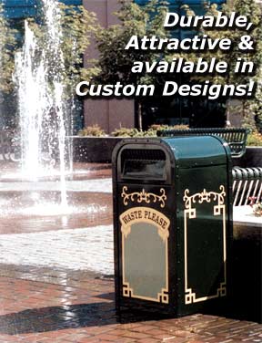 VTR-200, Decorator Model Trash Receptacle