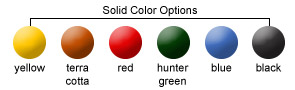 Solid Color Options