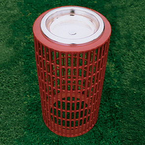 W11AU Welded Wire Thermoplastic Coated Ash Urn