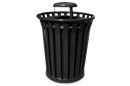 Wydman Collection Slatted Trash Receptacle