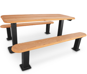 Model WC6-IPS | 6' Rectangular Picnic Table