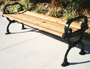 Grand Style 6' Bench | Cedar