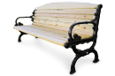 Grand Style 6' Bench with Back | Cedar