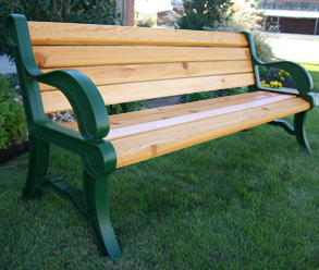Wood Garden Bench