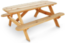 Douglas Fir A-Frame Picnic Table
