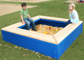 Wood Sandbox | Douglas Fir - Square