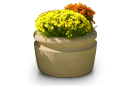 Round Concrete Planter | Wheatland Series