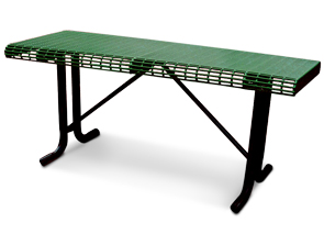 WT6-P | 6 ft. Thermoplastic Coated Rolled Wire Table