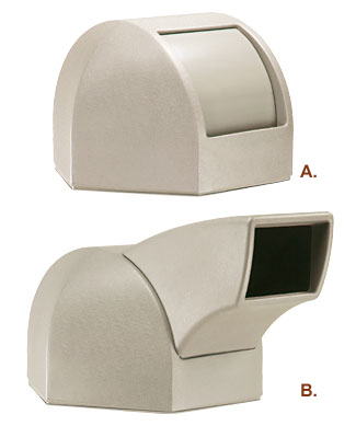 Hexagon Waste Container Lids