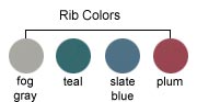 Choose Rib Color