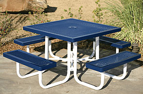 Plastisol Portable Square Table