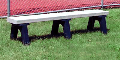Recycled Plastic Park Bench | Sport Bench