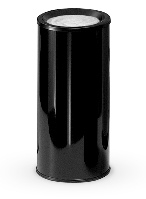 Model 1000EBK | Powder-Coated Steel Indoor Cigarette Ash Urn (Black)