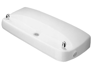 Model 1431 | Commercial Drinking Fountain | White Enameled Iron