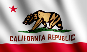 California State Flag Graphic