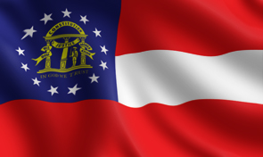 Georgia State Flag Graphic