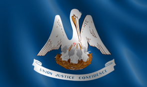 Louisiana State Flag Graphic