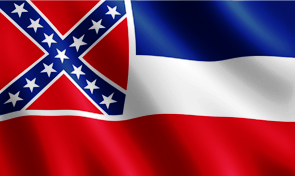 Mississippi State Flag Graphic