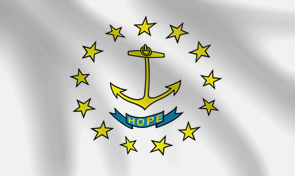 Rhode Island State Flag Graphic