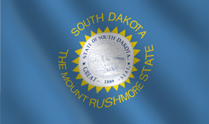 South Dakota State Flag Graphic