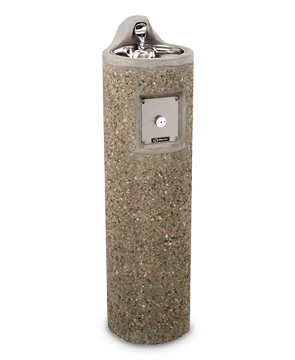 Model 3060-CC | Circular Concrete Drinking Fountain