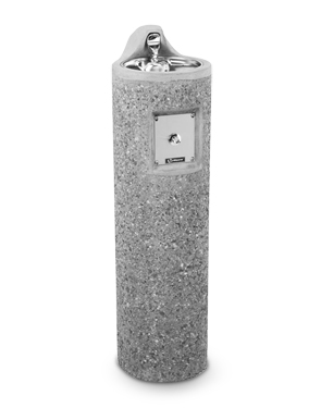 Model 3060FR | Round Pedestal Concrete Drinking Fountain