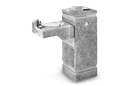 Haws 3150FR | Dual Height Freeze Resitant Concrete ADA Drinking Fountain