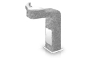 Haws 3177FR | Barrier Free Vibra-Cast Reinforced Concrete Drinking Fountain