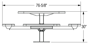 Model 338SM-O | Quick Dimensions