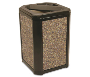 Model 3966 | Model 4002 | Landmark Series® 20 Gallon Waste Container