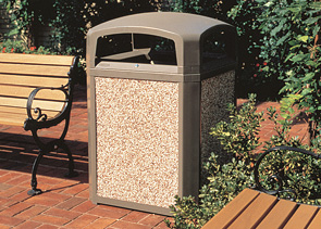 Model 3970 | Model 4003 | Landmark Series® 35 Gallon Waste Container