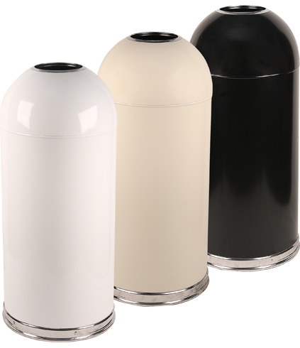 Open Top Dome Trash Cans | Trash Receptacles | Belson Outdoors® Open Top Dome Trash Cans | Trash Receptacles | Belson Outdoors®