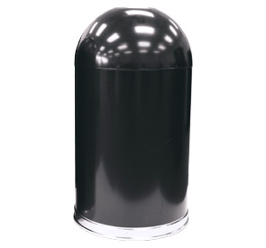 Model 420DTTBK | 20 Gallon Open Top Dome Trash Can