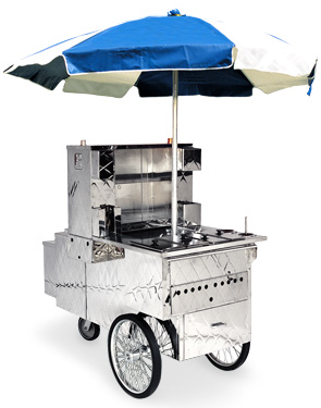 Model 510NG | "Sidewalker" Mobile Hot Dog Cart