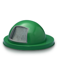 Model 5555GN | Dome Top Drum Lid (Painted Green)