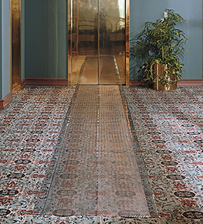 Clear Trax Vinyl Floor Mat Belson, Vinyl Floor Mat For Carpet