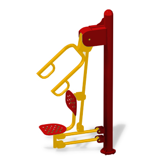 Single Vertical Chest Press (Yellow/Red)