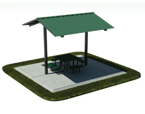 Outdoor Mini-Shelter Shade Structure